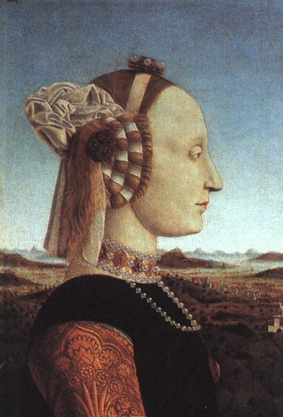 Piero della Francesca The Duchess of Urbino France oil painting art
